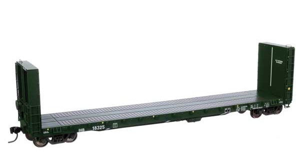 Walthers Proto, 50' CC&F Bulkhead Flatcar, Indiana Harbor Belt #18325, Ready to Run, HO Scale