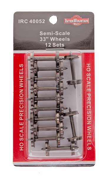 InterMountain 33" Semi-Scale Wheels (40052) | HO Scale