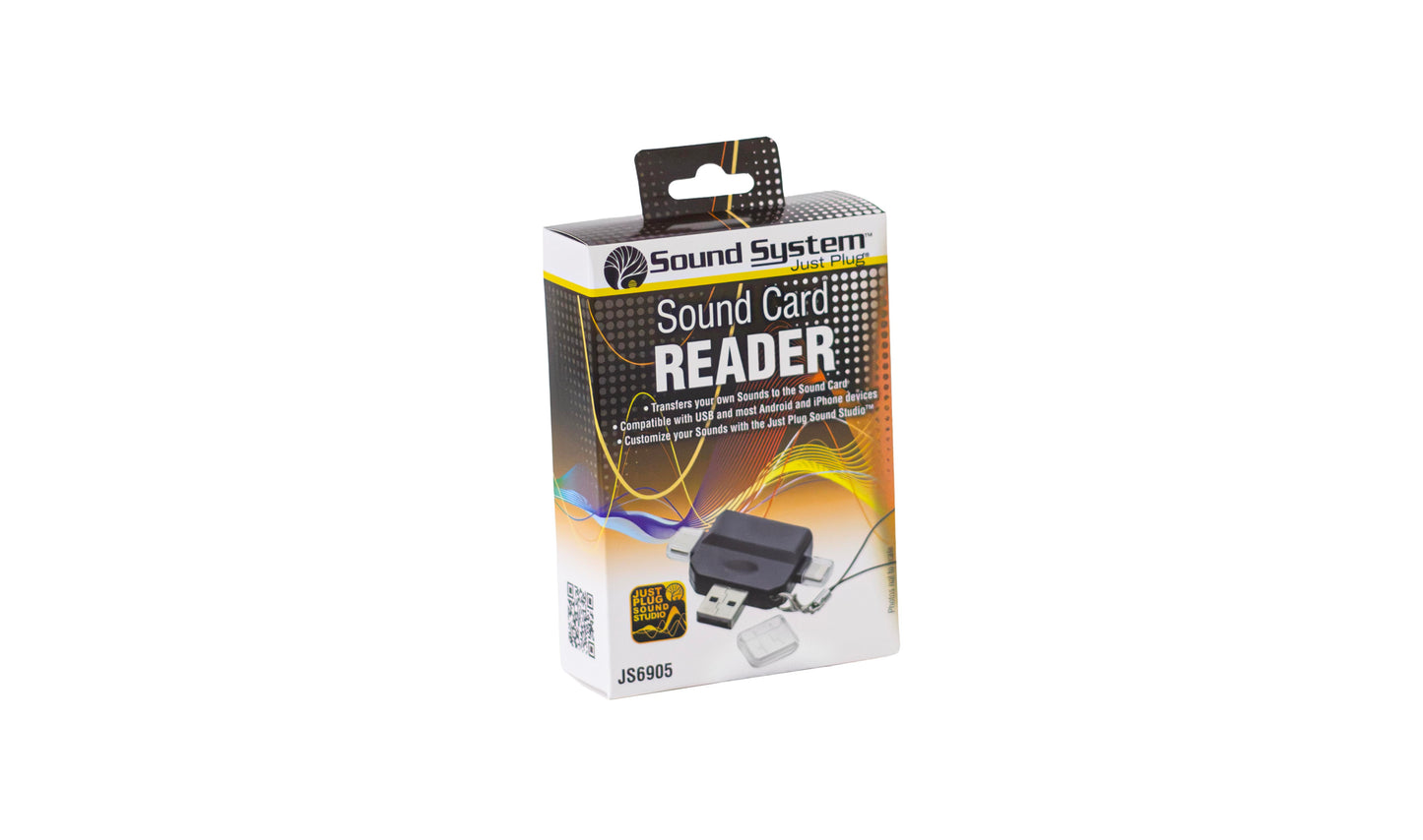 Woodland Scenics JP6905 Just Plug® Sound Card Reader
