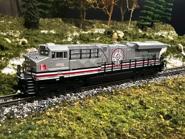 Broadway Limited, GE ES44AC, Kansas City Southern KCS #4859, Safety Starts Here, Paragon4 Sound/DC/DCC, N Scale