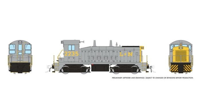 Rapido (27586) | EMD SW9 | Louisville & Nashville L&N #2235 | DC/DCC/Sound | HO Scale