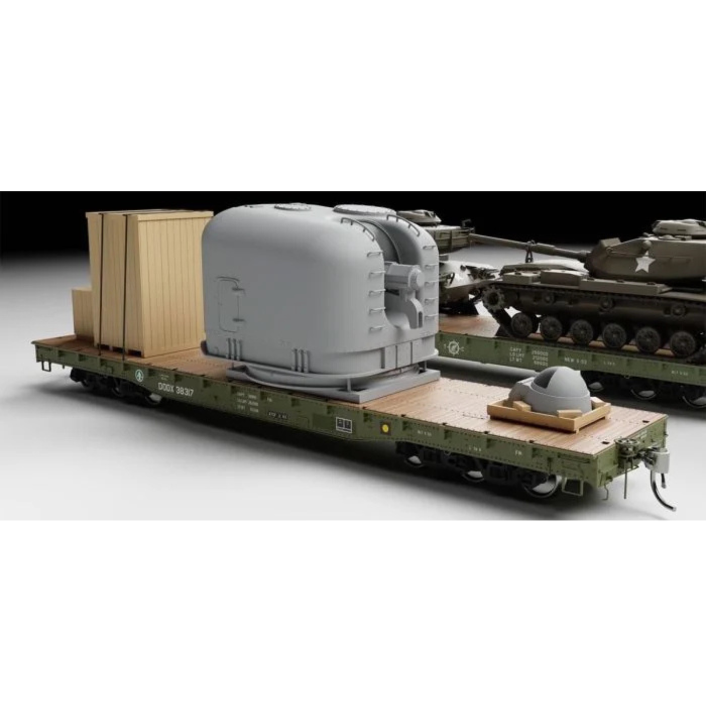 Rapido (805001) MK-42 5in Naval Turret | HO Scale