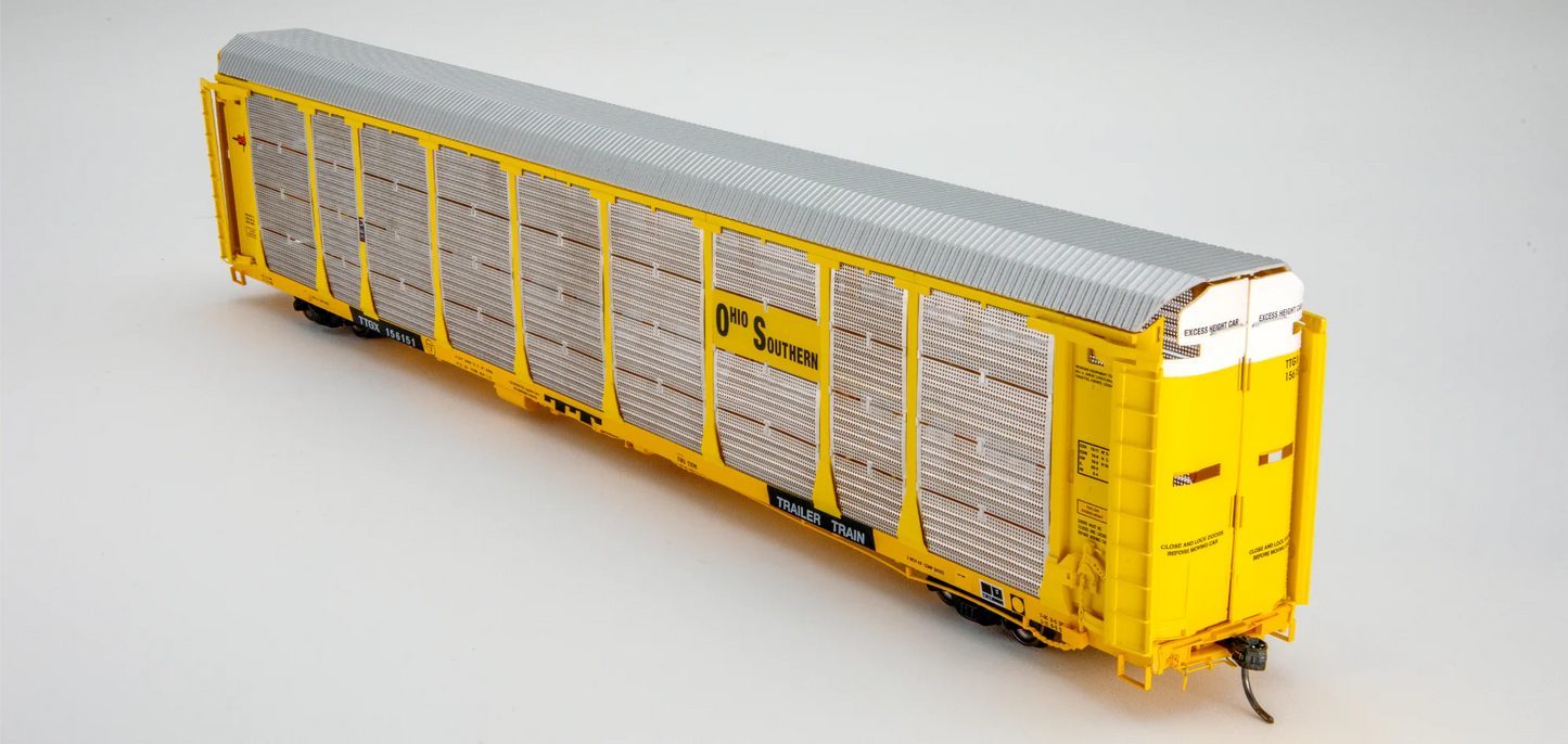 Home Shops InterMountain Bi-Level Auto Rack - TTGX Ohio Southern #157070 - HO Scale