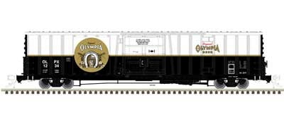 Atlas Class BX-177 62' Beer Boxcar - Olympia #101896 - HO Scale