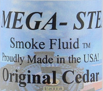 JT's Mega-Steam Smoke Fluid, Original Cedar, 2 oz.