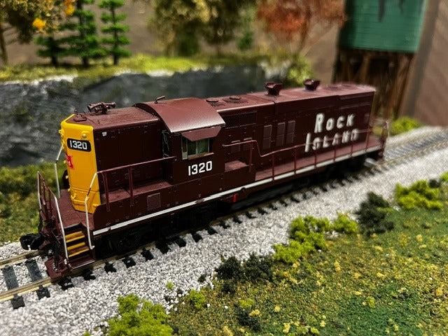 Athearn Genesis, GP9 High Hood, Rock Island #1320, DCC, Non-Sound, HO Scale (Pre-Owned)