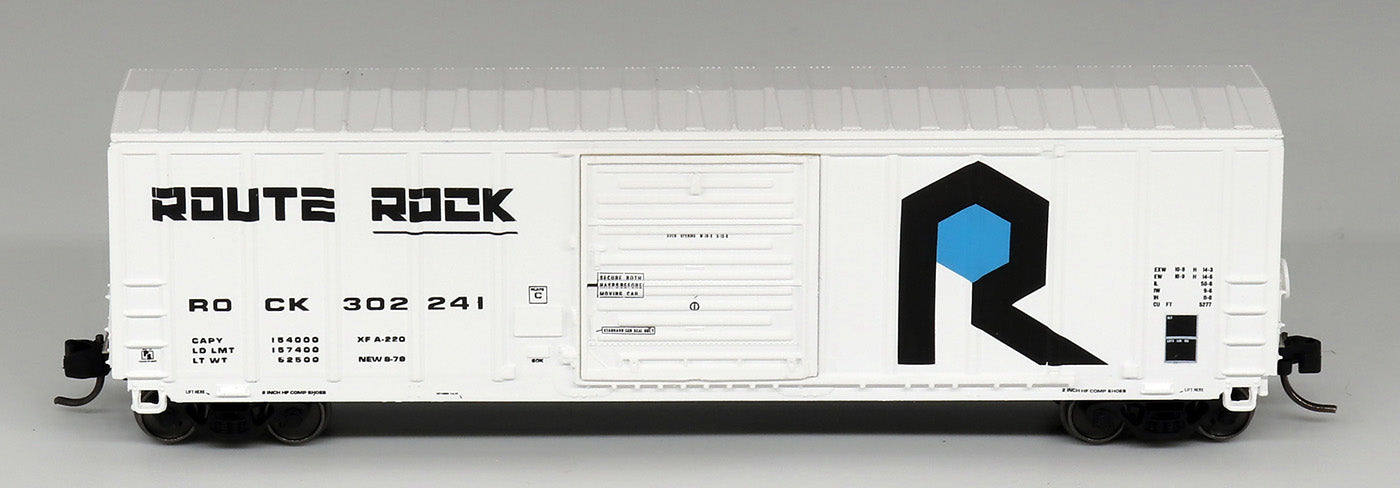 InterMountain Pullman-Standard 5277 Cubic Ft Boxcar, Rock Island, The Rock, #302133, N Scale