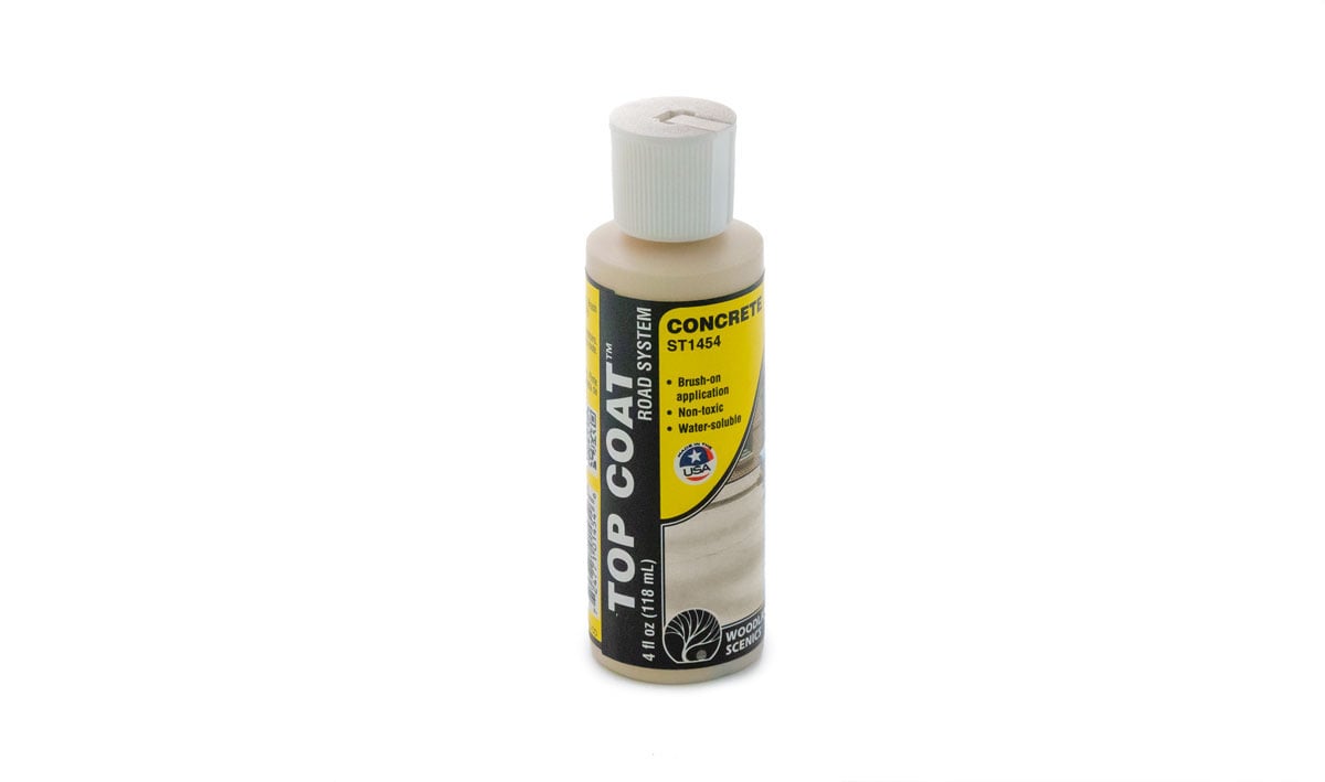 Woodland Scenics Top Coat(TM) SubTerrain System Road System - Concrete - 8 oz.