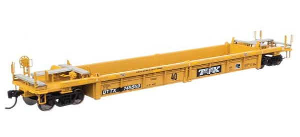 Walthers Mainline | Thrall Rebuilt 40' Well Car | TTX DDTX #53215 TTX Logo | HO Scale