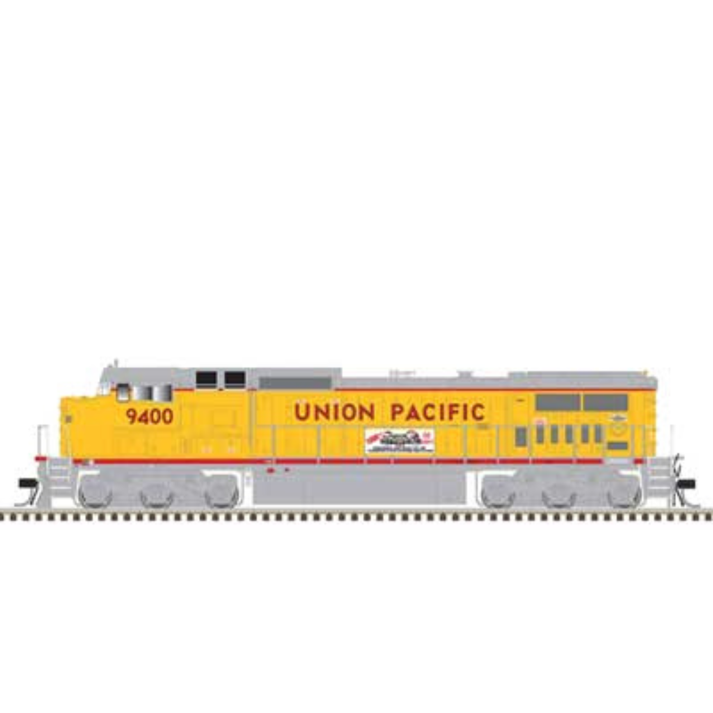 Atlas Master(R) Gold (10004501) | GE Dash 8-40CW | Union Pacific UP #9400 | 1,000th Dash 8 Built | DCC and LokSound | HO Scale
