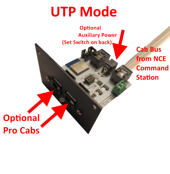 WifiTrax WFD-31 NCE PCP/UTP Cab Bus Wi-Fi Interface