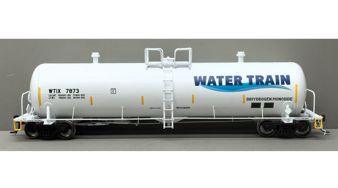 Home Shops | Rapido | GP20 Tank Car | Water Train WTIX #7817 | HO Scale