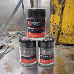 Wetwork Kustoms, Worn Metal Acrylic Paint