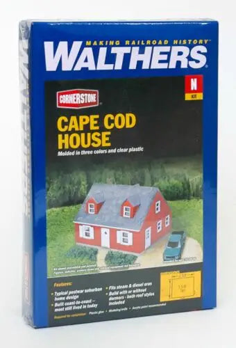 Walthers Cape Cod House, N Scale