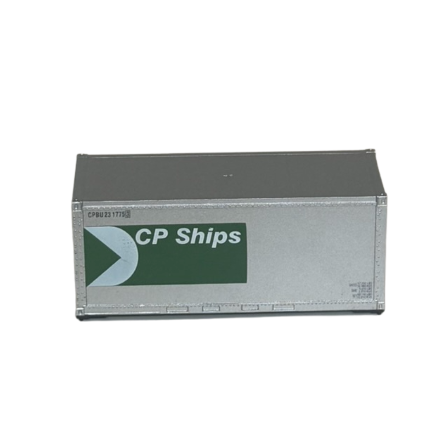 Unknown Brand 20' CP Ships Container (Silver) HO Scale (Pre-Owned)