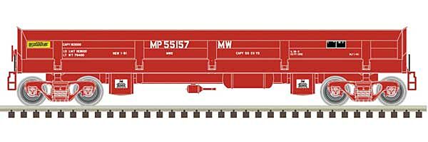 Atlas, Difco Side-Dump Car, Missouri Pacific #55157, Ready to Run, Master, N Scale