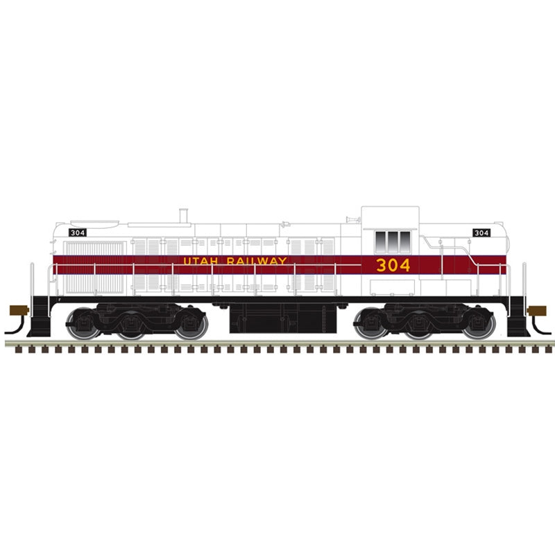 Atlas Master(R) Silver RSD-4/5 (10005094) | Utah Railway #304 | Bicentennial | Standard DC | HO Scale