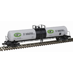 Atlas Master 20,700 Gallon Tank Car - CF Industries (GATX) #25722 - HO Scale
