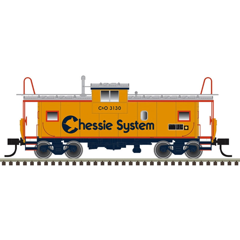 Atlas Master(R) International Extended Wide-Vision Caboose (20007934) | Chessie System #C-3130 | HO Scale