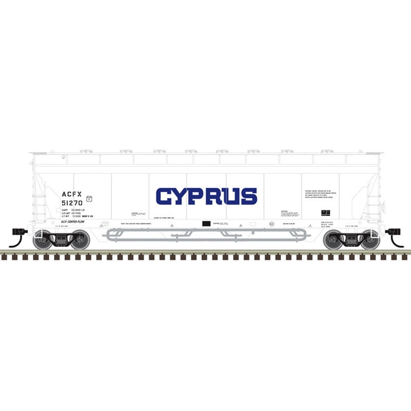 Atlas Master ACF Pressureaide Covered Hopper (20007987) | Cyprus ACFX #51233 | HO Scale