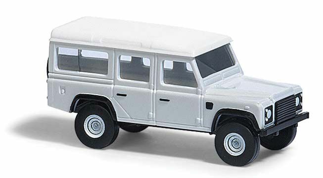 Busch Gmbh & Co Kg, Land Rover, Grey, Assembled, N Scale