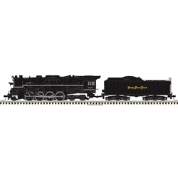 Atlas Master Gold Berkshire 2-8-4 Steam Locomotive - Nickel Plate #767 - ESU LokSound - DCC - N Scale