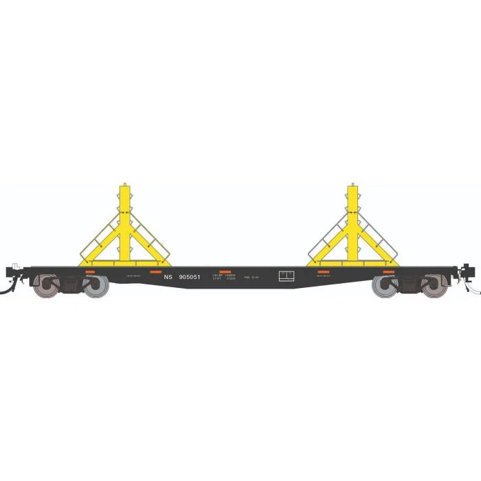 Rapido Class F30D 50' Welded Rail Car (138405A) | Single | Norfolk Southern | HO Scale