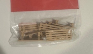 JEB Mfg - Picnic Tables & Benches - Pkg of 3 Tables & 6 Benches - HO Scale