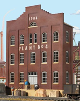 Walthers Cornerstone, Plant No. 4 Background Building Kit, HO Scale