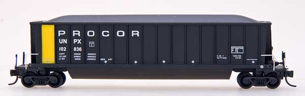 InterMountain, Bathtub Coal Gondola, Procor #102828, N Scale