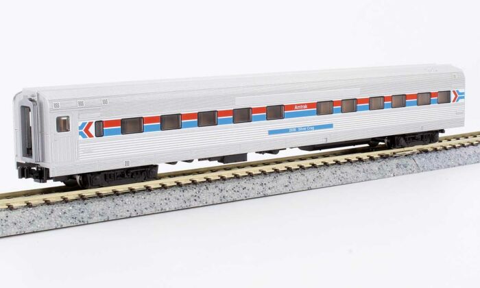 Kato Rainbow-Era 8-Car Passenger Set, Amtrak, Ready to Run, N Scale