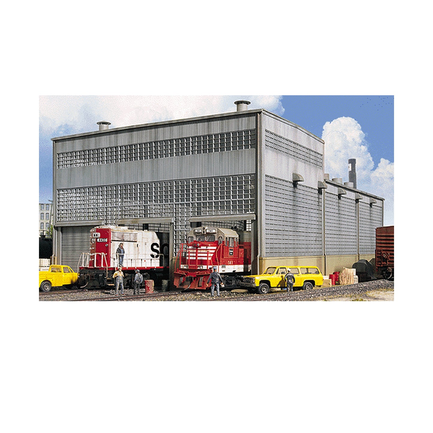 Walthers Cornerstone (933-2916) | Diesel House Kit | HO Scale