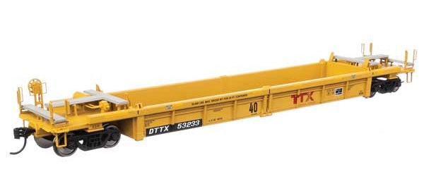Walthers Mainline | Thrall Rebuilt 40' Well Car | TTX DDTX #53285 | "Forward Thinking" TTX Logo | HO Scale