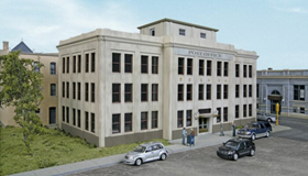 Walthers Cornerstone, United States Post Office(TM) Kit, HO Scale