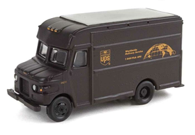 Walthers SceneMaster, UPS Package Car, United Parcel Service, UPS, Bow Tie Shield Logo, Assembled, HO Scale