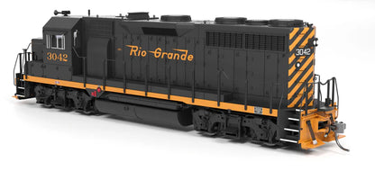 Broadway Limited Imports EMD GP35 | Denver & Rio Grande Western DRGW #3045 | As-Delivered | Stealth | No-Sound DCC-Ready | HO Scale
