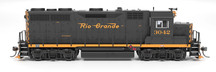 Broadway Limited Imports EMD GP35 | Denver & Rio Grande Western DRGW #3045 | As-Delivered | Stealth | No-Sound DCC-Ready | HO Scale