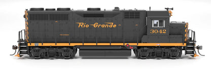 Broadway Limited Imports EMD GP35 | Denver & Rio Grande Western DRGW #3045 | As-Delivered | Stealth | No-Sound DCC-Ready | HO Scale