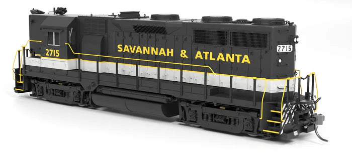 Broadway Limited Imports EMD GP35 | Savannah & Atlanta #2715 | As Appears Today | Paragon4 Sound/DC/DCC | HO Scale