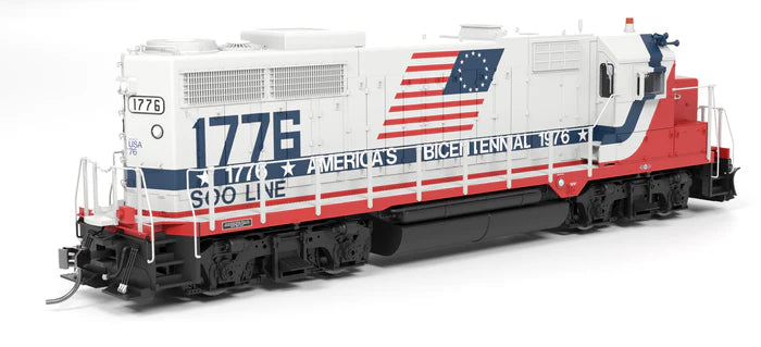 Broadway Limited Imports EMD GP35 | Soo Line #1776 | Bicentennial Scheme | Paragon4 Sound/DC/DCC | HO Scale