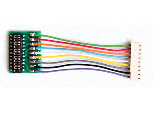 Train Control Systems DCC Decoder Harness | 1" | All Scales