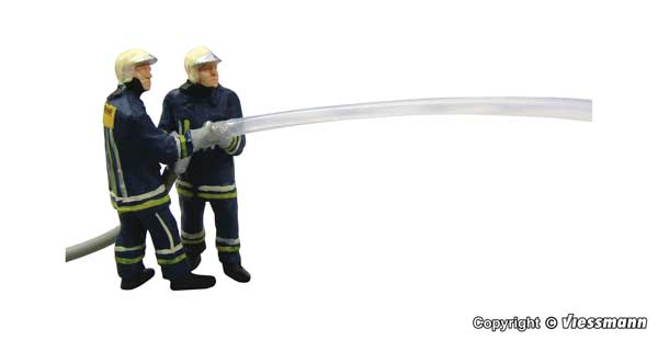 Viessmann Modellspielwaren - Animated Firemen with Hose - HO Scale