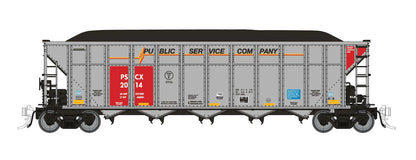 Rapido • Home Shops Collaboration (PSCX 2014) • Autoflood III Coal Hopper  • Public Service Company #2014 • HO Scale