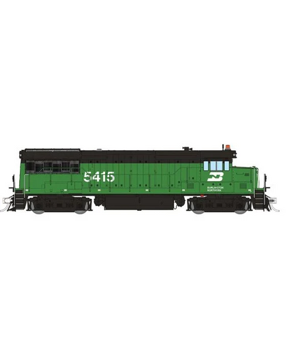 Rapido GE U25B Low Hood (35033) | Burlington Northern #5415 | DC/Silent | HO Scale