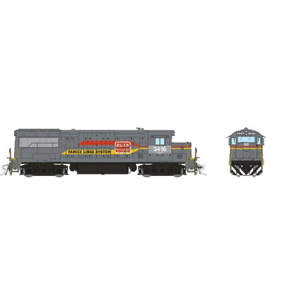 Rapido GE U25B Low Hood (35541) | CSX - Family Lines Patch #3416 | DC/DCC/Sound | HO Scale