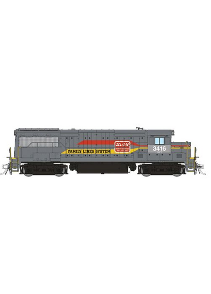 Rapido GE U25B Low Hood (35541) | CSX - Family Lines Patch #3416 | DC/DCC/Sound | HO Scale