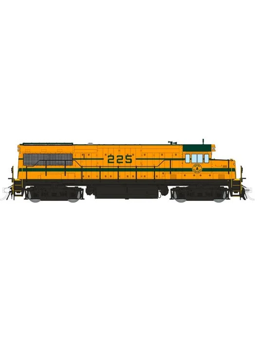Rapido GE U25B Low Hood (35047) | Maine Central #225 | DC/Silent | HO Scale