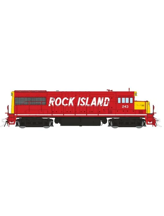 Rapido GE U25B Low Hood (35560) | Rock Island #228 | DC/DCC/Sound | HO Scale
