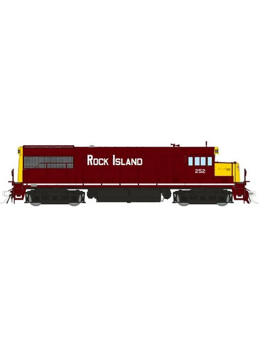Rapido GE U25B Low Hood (35562) | Rock Island #252 | DC/DCC/Sound | HO Scale
