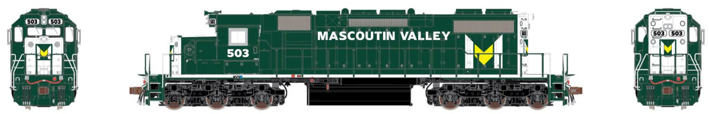 Home Shops ScaleTrains SD38-2 (MV 508) | Mascoutin Valley #508 | Sound | DC/DCC | HO Scale